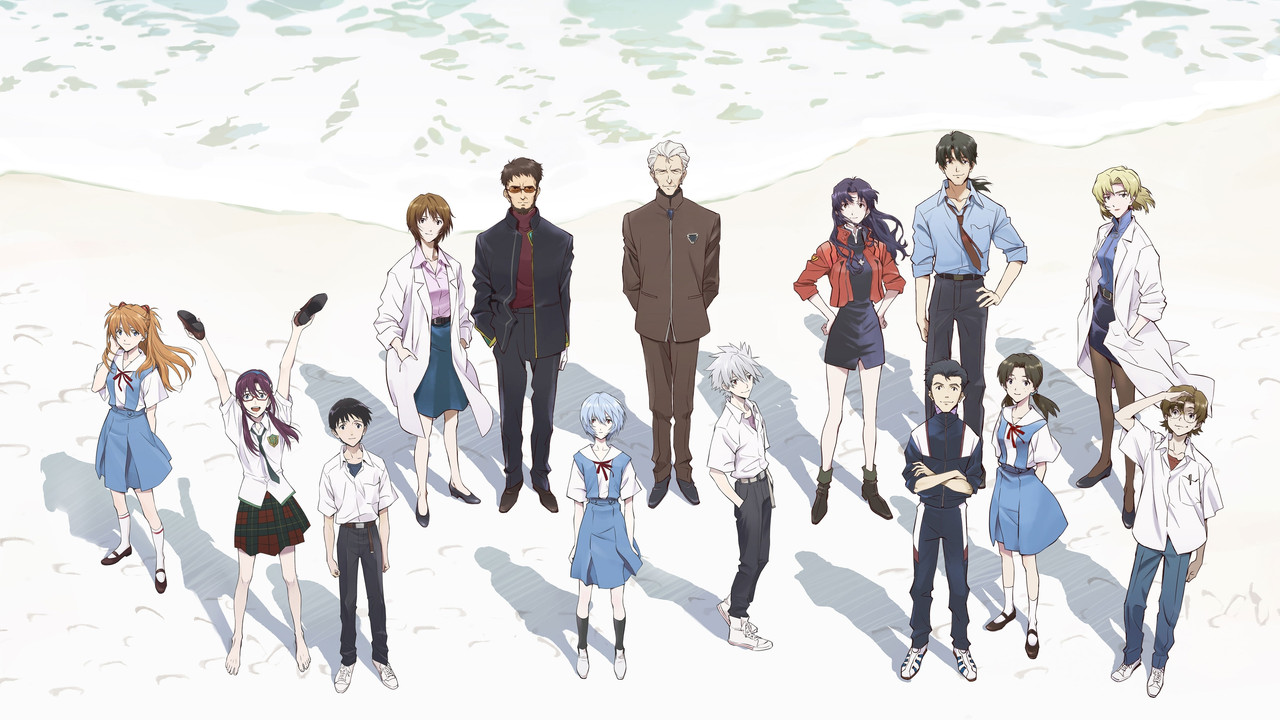 Evangelion: 3.0+1.0 Thrice Upon a Time (2021) movie backdrop