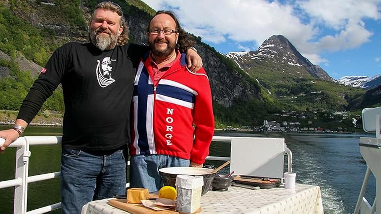 The Hairy Bikers Bakeation (2012) TV show backdrop
