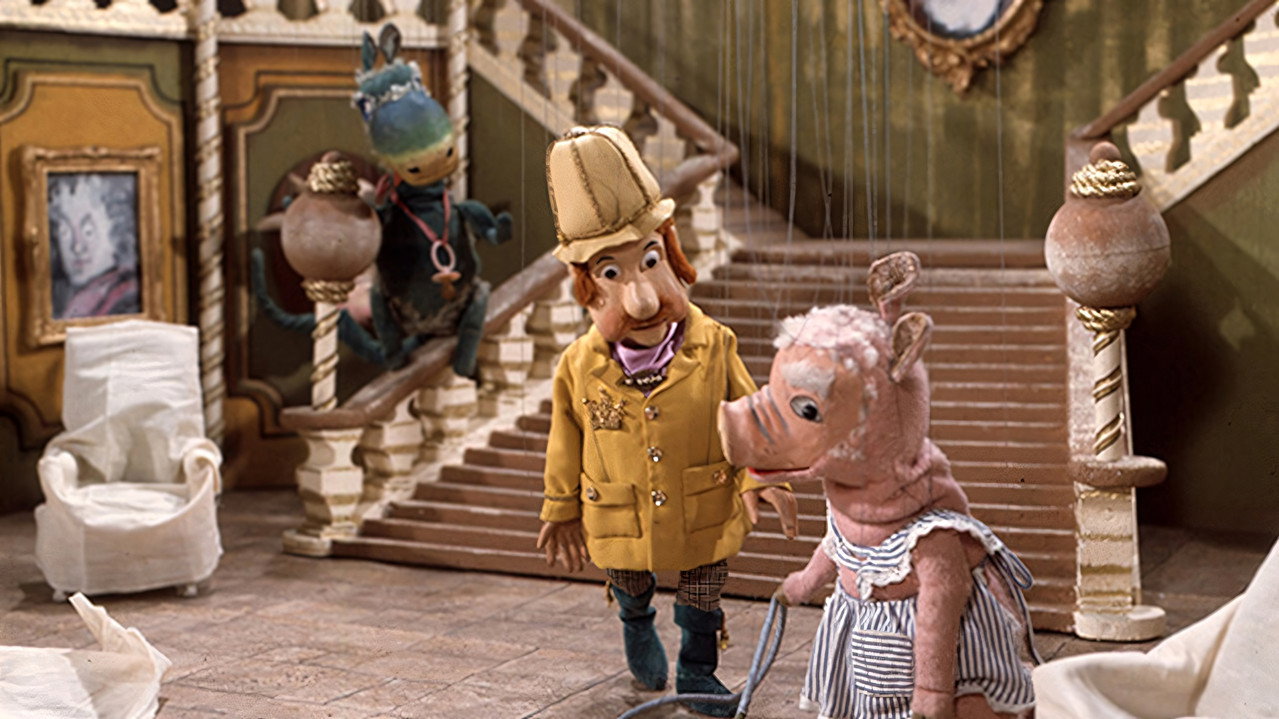 Augsburger Puppenkiste - Urmel spielt im Schloss (1974) TV show backdrop