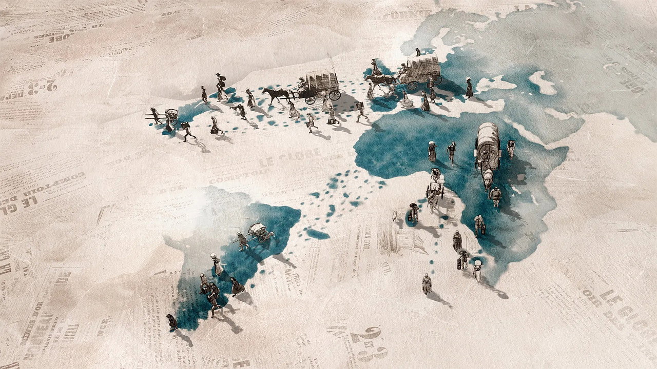 European Emigration: Forgotten Stories (2025) TV show backdrop