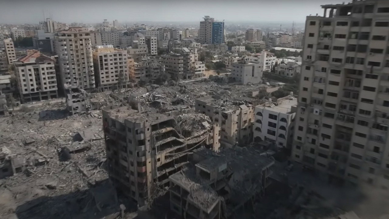 Netanyahu, America & the Road to War in Gaza (2023) movie backdrop
