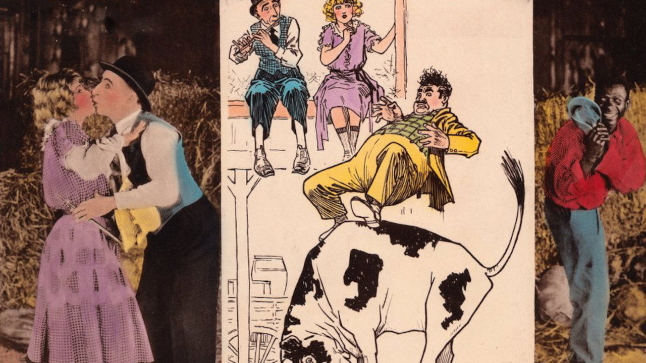 The Barnyard (1923) movie backdrop