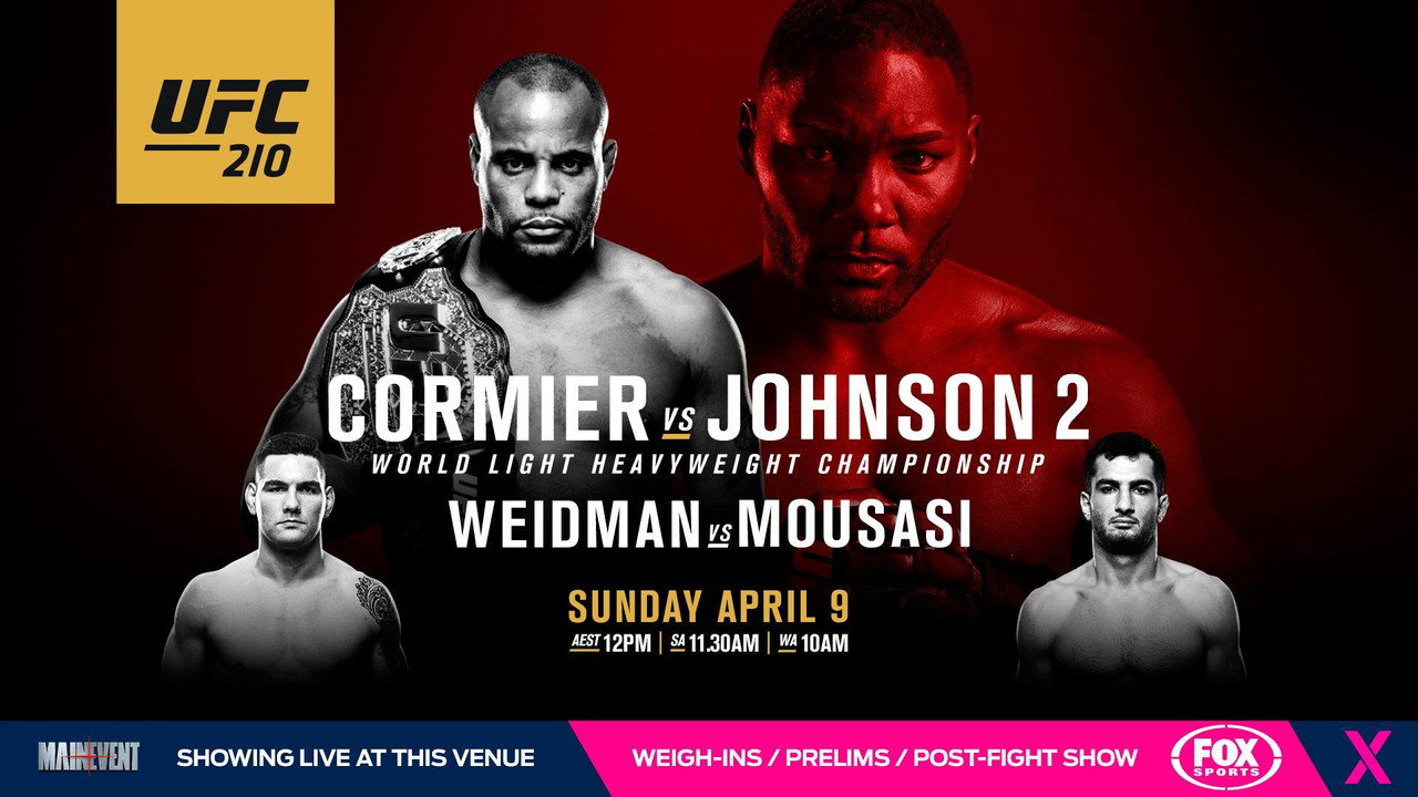 UFC 210: Cormier vs. Johnson 2 (2017) movie backdrop