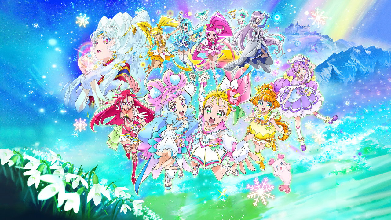 Tropical-Rouge! Precure: The Snow Princess and the Miraculous Ring! (2021) movie backdrop
