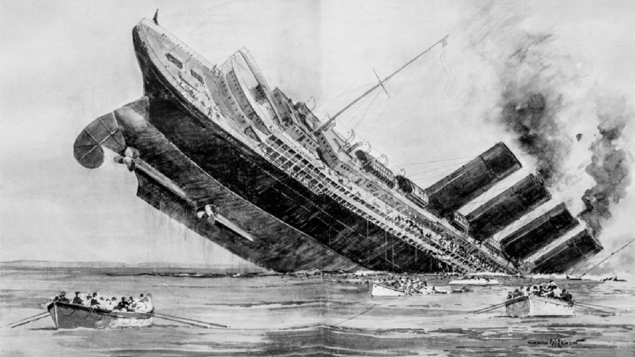 Sinking the Lusitania: An American Tragedy (2015) movie backdrop