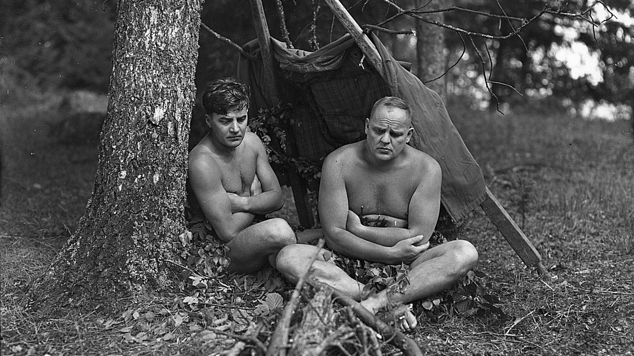 Aatamin puvussa ja vähän Eevankin (1931) movie backdrop