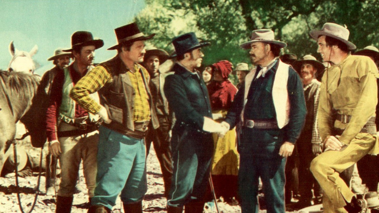 Fighting Caravans (1931) movie backdrop