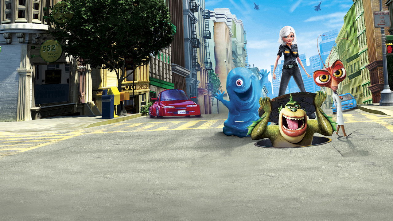 Monsters vs Aliens (2009) movie backdrop