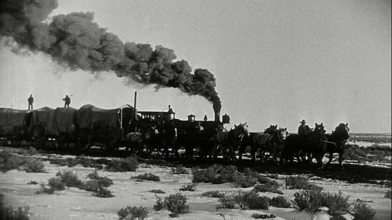 The Iron Horse (1925) movie backdrop
