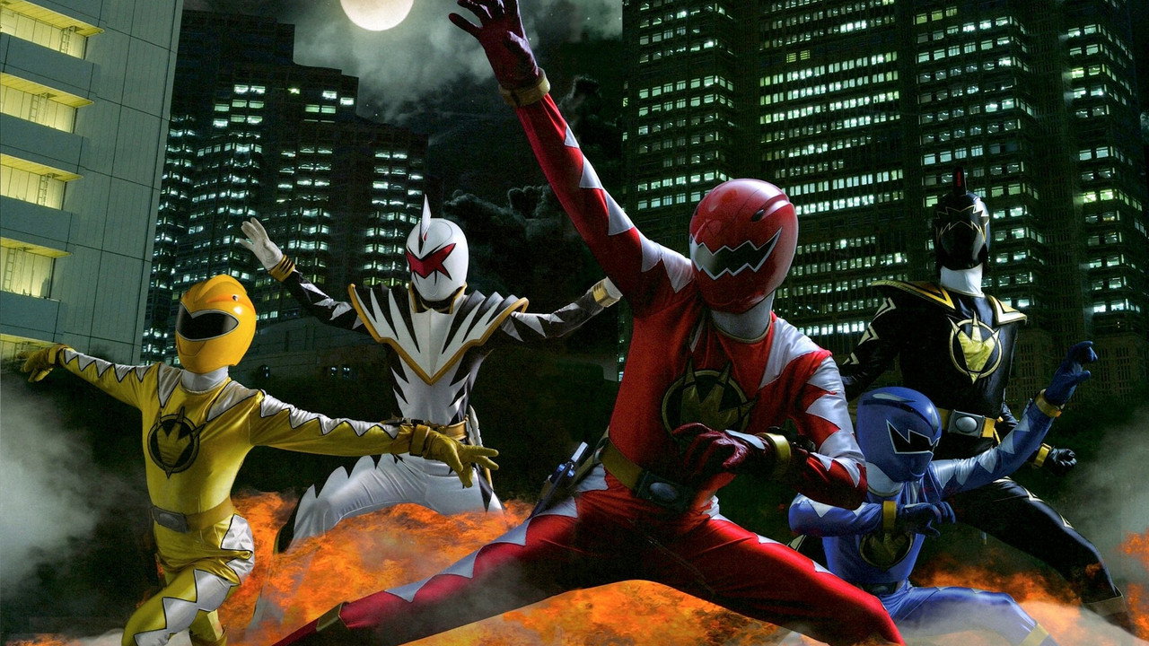 Bakuryu Sentai Abaranger (2003) TV show backdrop