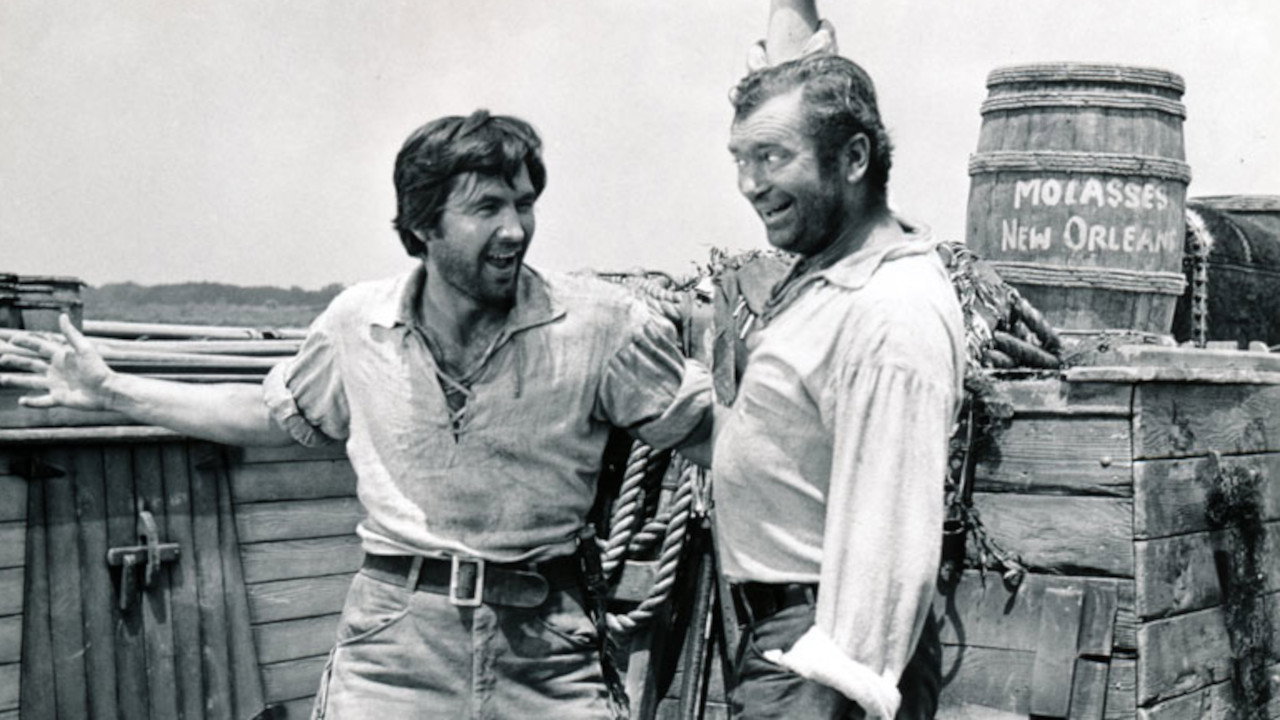 Davy Crockett's Keelboat Race (1955) movie backdrop