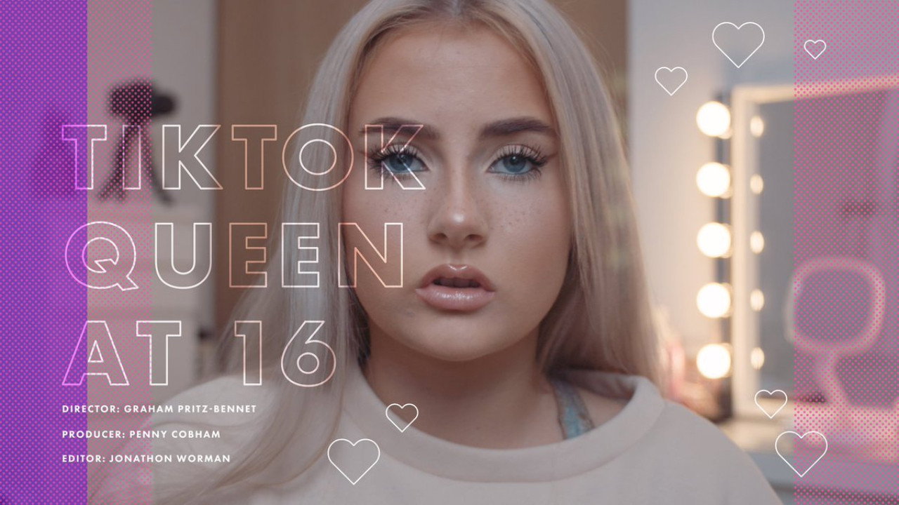 TikTok Queen at 16 (2021) movie backdrop