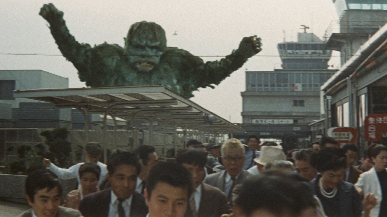 The War of the Gargantuas (1966) movie backdrop