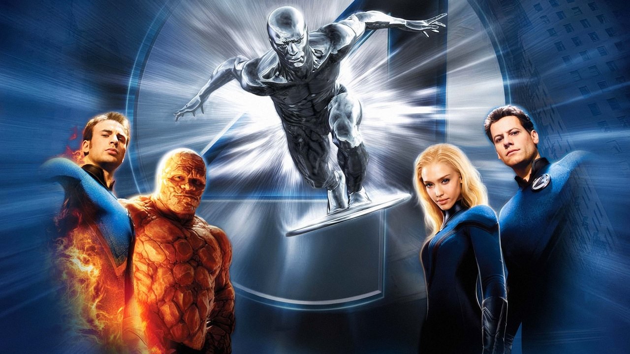 Fantastic Four Rise of the Silver Surfer (2007) movie backdrop
