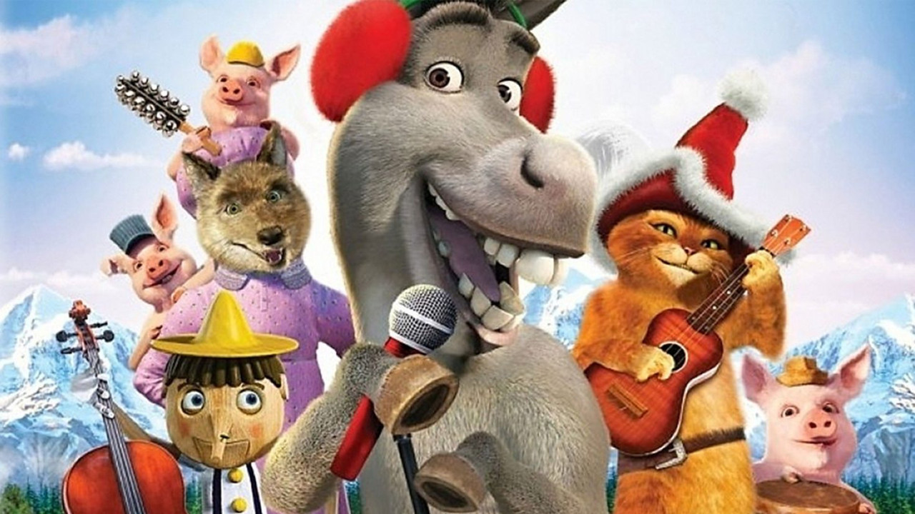 Donkey s Christmas Shrektacular (2010) movie backdrop