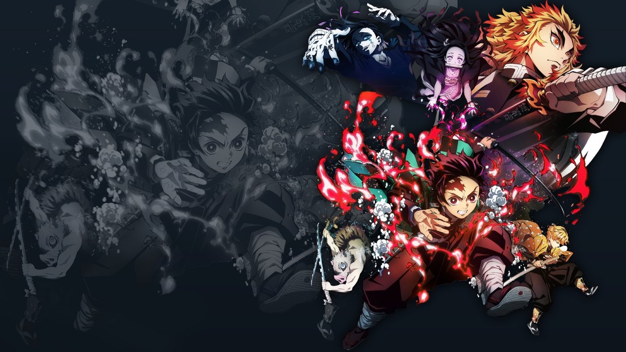 Demon Slayer -Kimetsu no Yaiba- The Movie Mugen Train (2020) movie backdrop