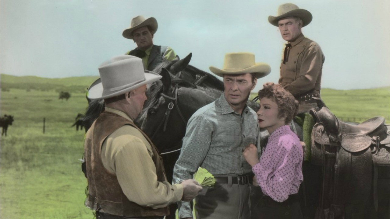 Texas Lady (1955) movie backdrop