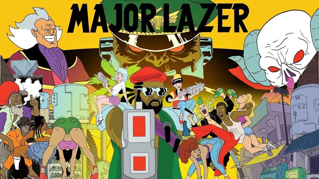 Major Lazer (2015) TV show backdrop