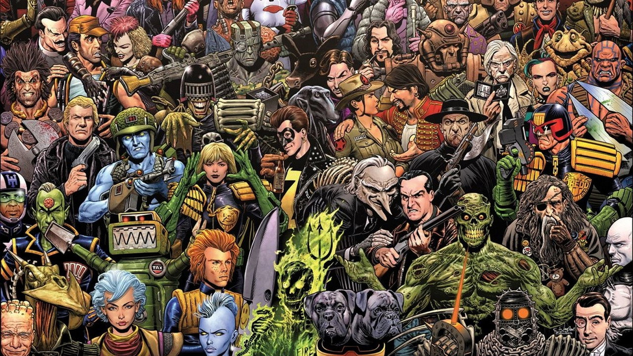 Future Shock! The Story of 2000AD (2014) movie backdrop