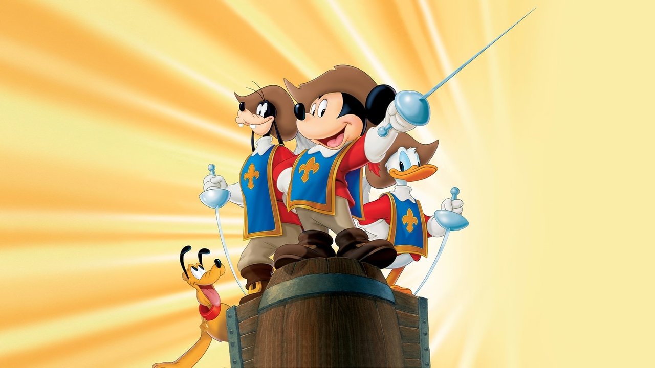 Mickey Donald Goofy The Three Musketeers (2004) movie backdrop