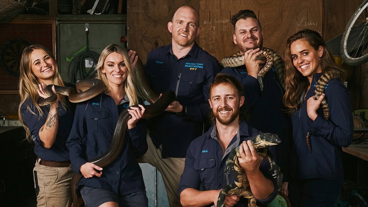Aussie Snake Wranglers (2021) TV show backdrop