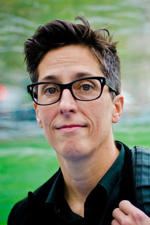 Alison Bechdel in No Straight Lines: The Rise of Queer Comics