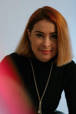 Tasia Pugach in Train “Kyiv-War”