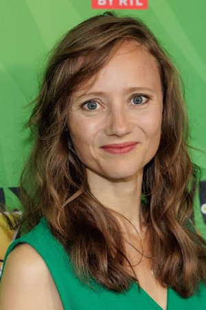Monique van der Werff in The Blue Bus