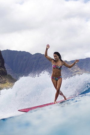 Kelia Moniz in Waterman
