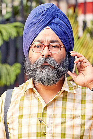 Kuljeet Singh in Margarita with a Straw