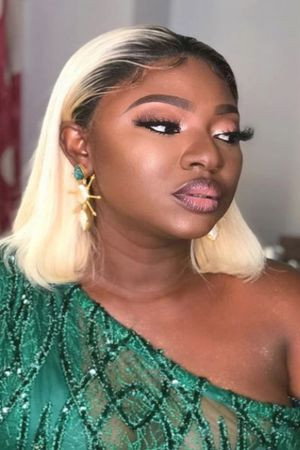 Yvonne Jegede in Adire