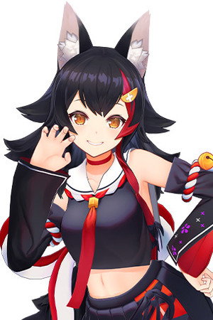 Ookami Mio in hololive 6th fes. Color Rise Harmony Day 2 Creators' Stage