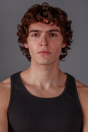 Anthony Costello in pansies