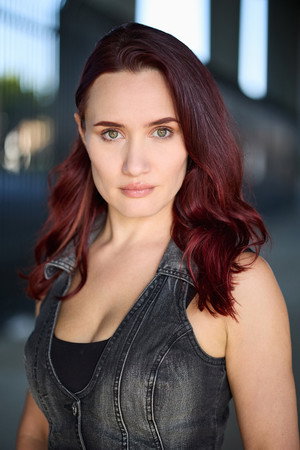 Nailya Shakirova in Black Mask