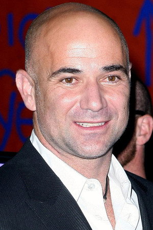 Andre Agassi in Novak Djokovic: The Wolf in Winter