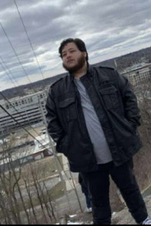 Darren Littlehawk Cuny in Blood Red River Bed