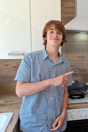 Osian Owen in Bike Rider