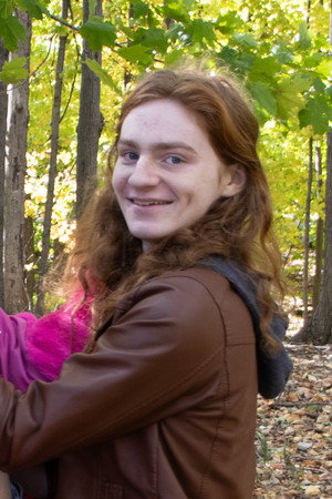 Finneus Burghart in Portrait In Red