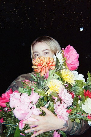 Olivia Norquay in bouquet