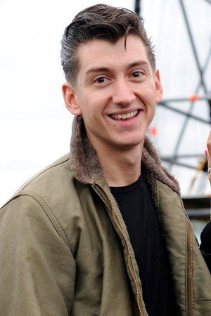 Alex Turner in Arctic Monkeys  Live Lollapalooza Chile