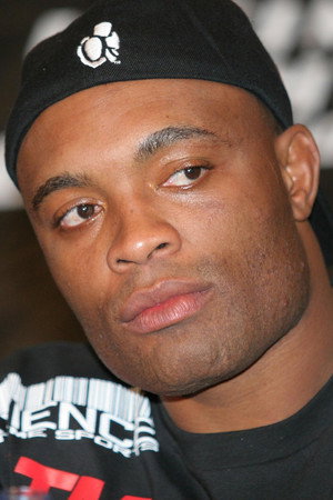 Anderson Silva in Evander Holyfield vs. Vitor Belfort
