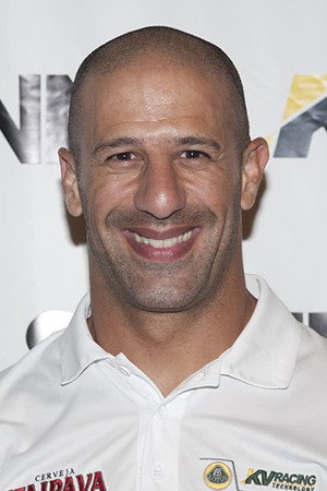 Tony Kanaan in Yellow Yellow Yellow: The Indycar Safety Team