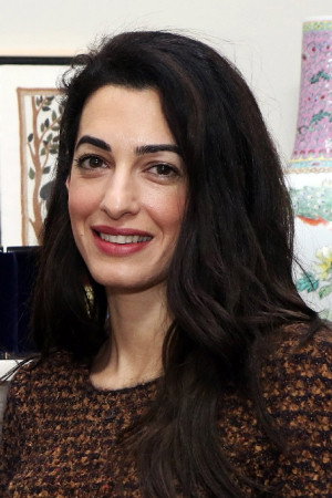 Amal Clooney in On Her Shoulders