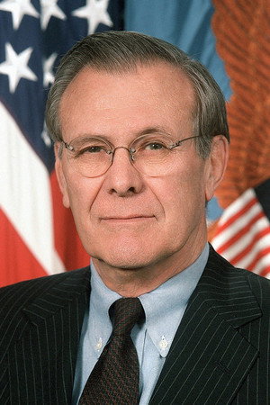 Donald Rumsfeld in The Draft