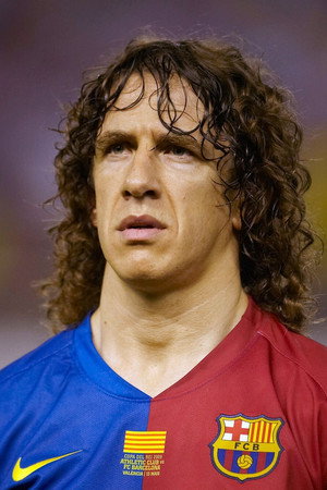Carles Puyol in Take the Ball  Pass the Ball