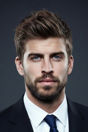 Gerard Piqué in Messi