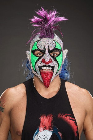 Psycho Clown in AAA Guerra de Titanes 2023