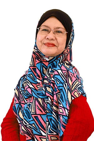Fatimah Abu Bakar in Tiger Stripes