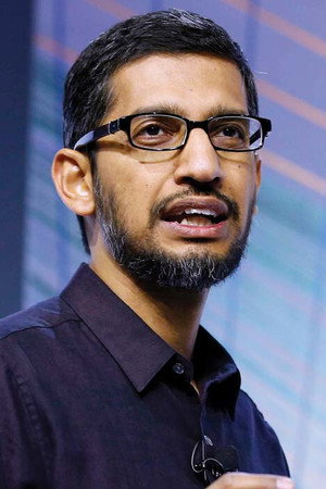 Sundar Pichai in Trump and the Tech Titans