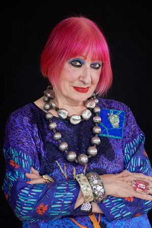Zandra Rhodes in The British Guide to Showing Off